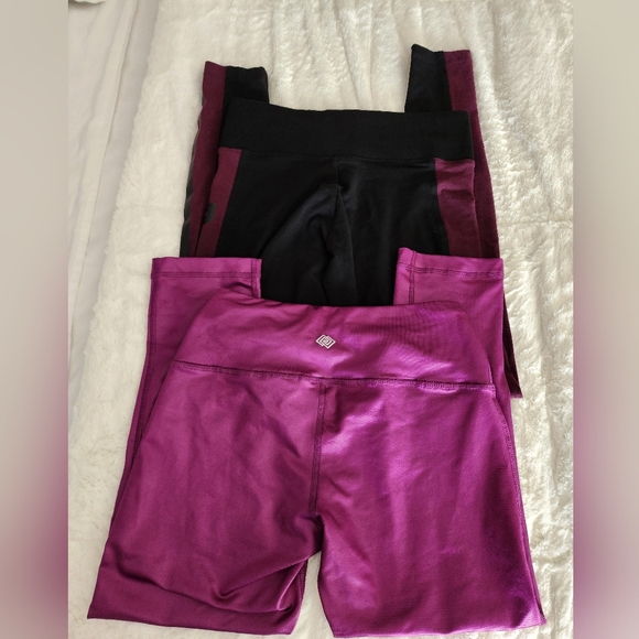 Bundle of 2 leggings Pink/Zelos S - Picture 2 of 15